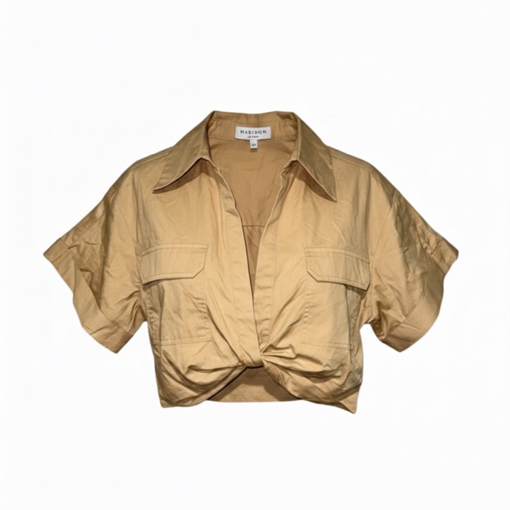 Madison Women's Cropped Blouse